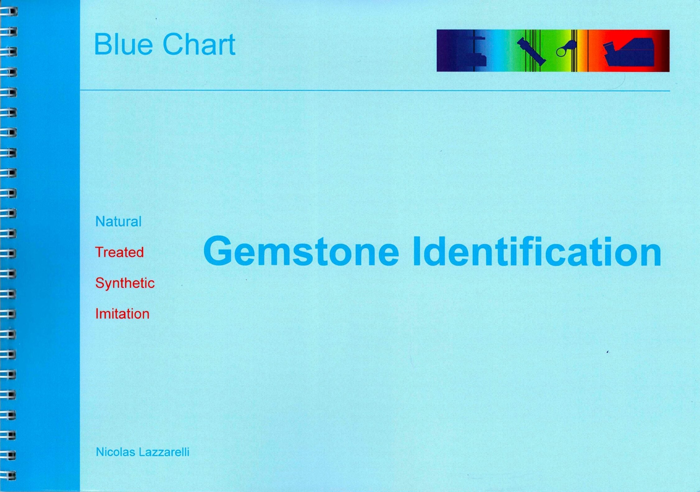 Gemstones Identification Blue Chart Letu Books