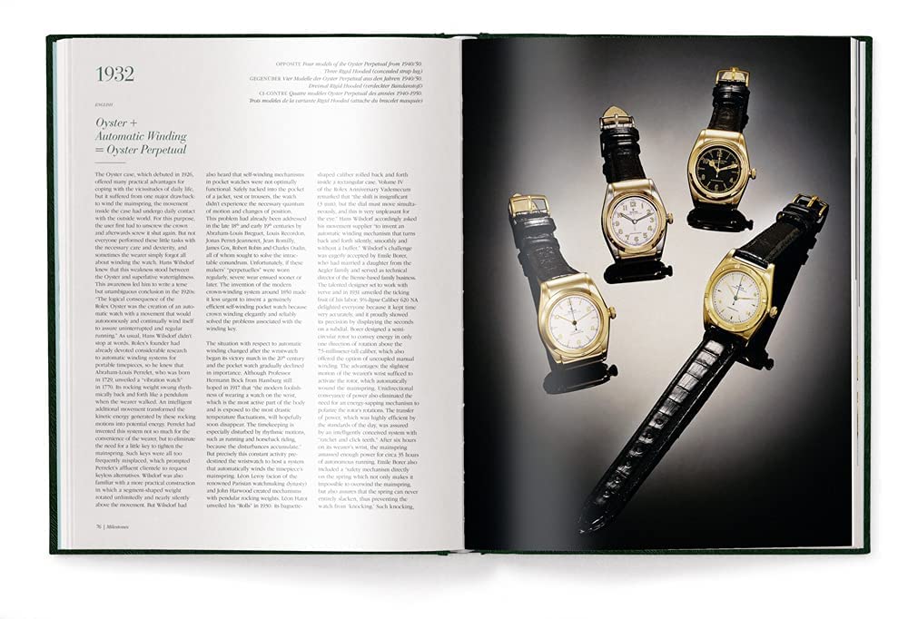 The watch book rolex