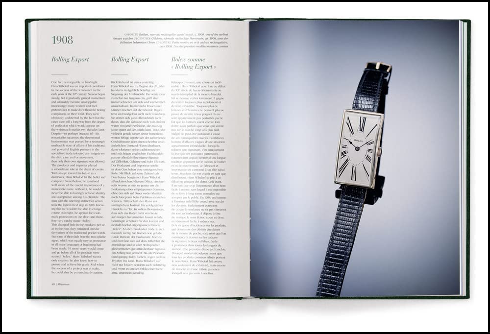 The watch book rolex