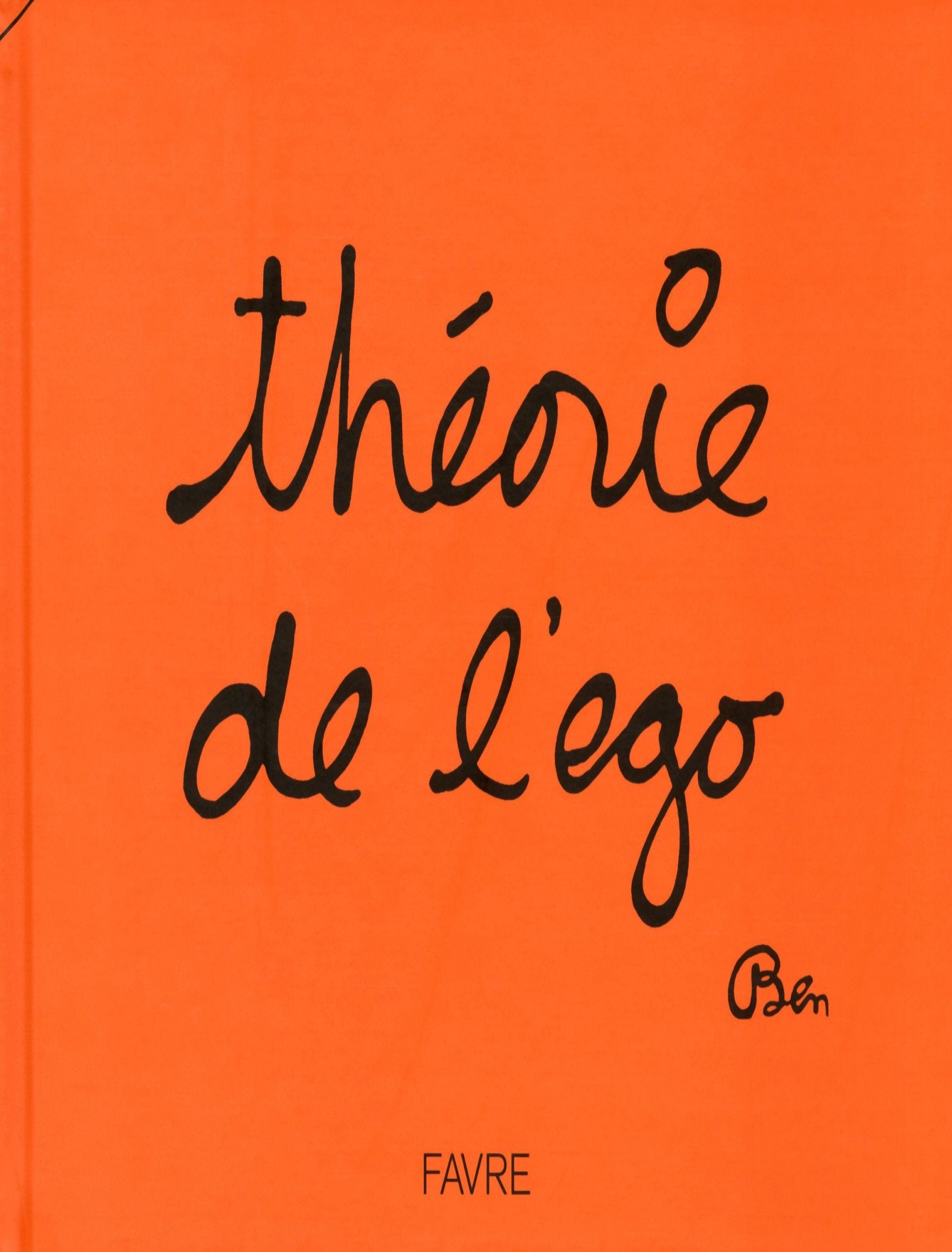 Ben, Théorie de l'ego