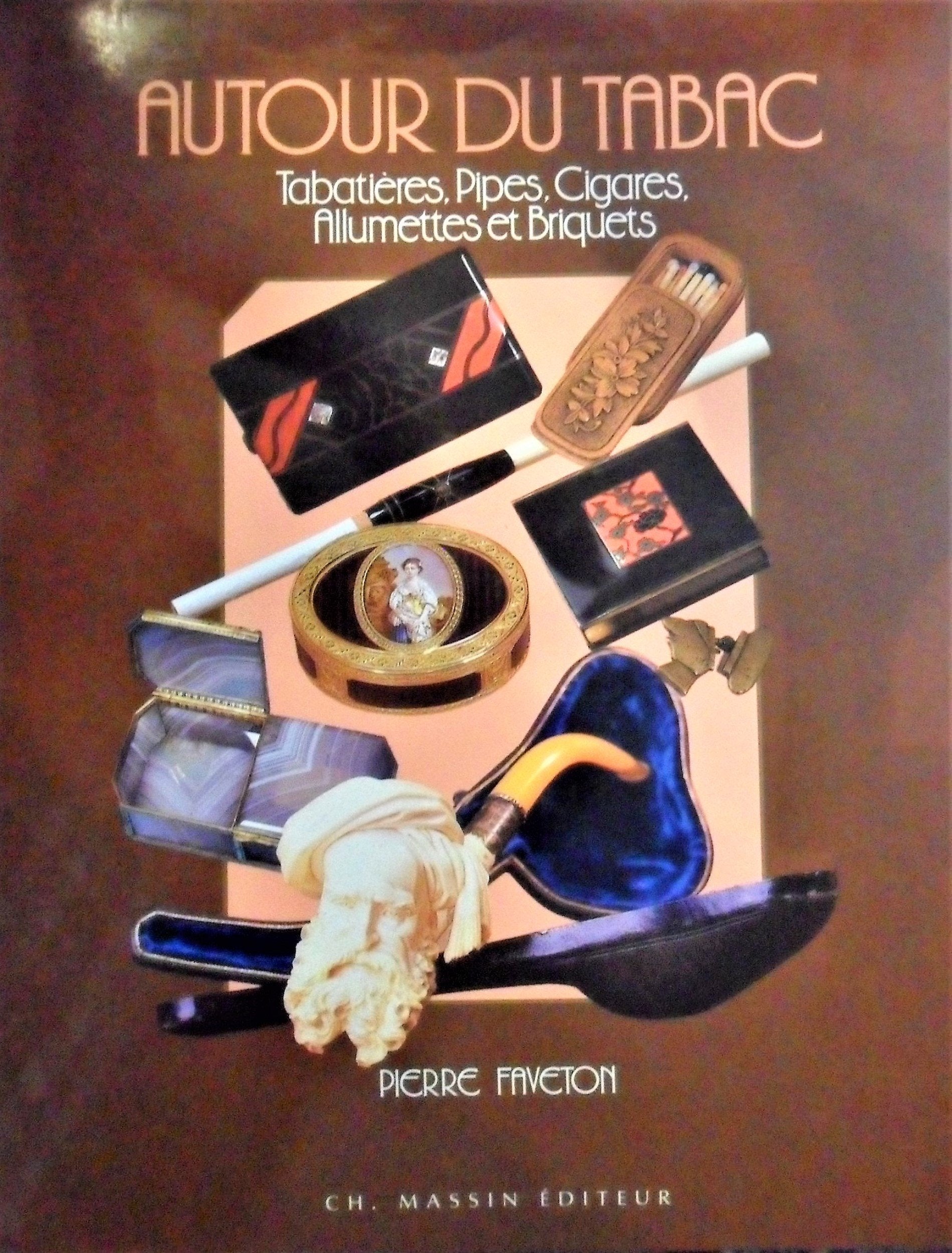 Autour du tabac, tabatières, pipes, cigares, allumettes et briquets