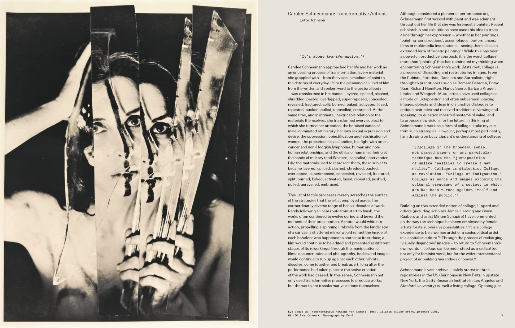 Carolee Schneemann: Body Politics