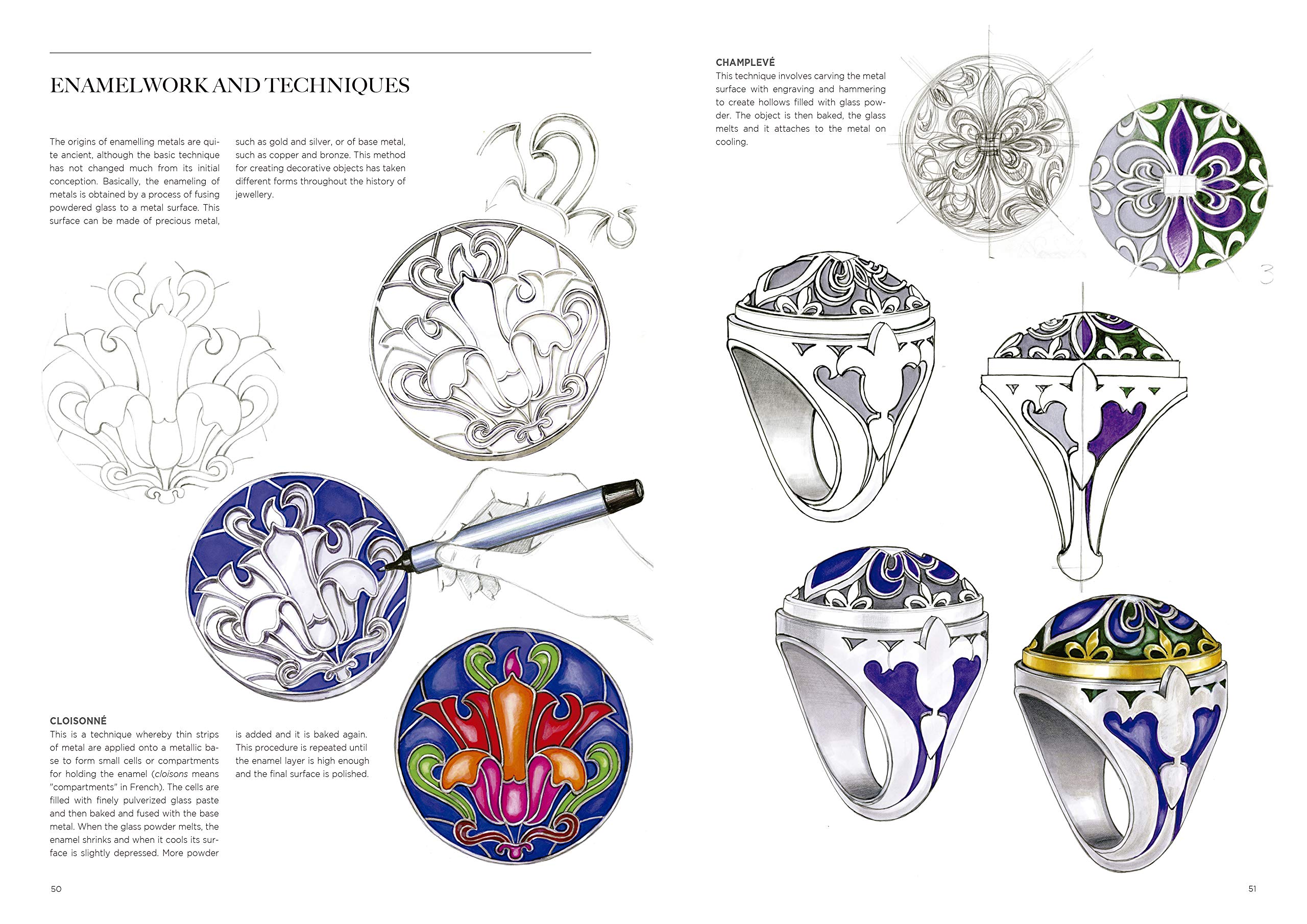 Jewellery Illustration and Design, vol.1: From Technical Drawing to Professional Rendering